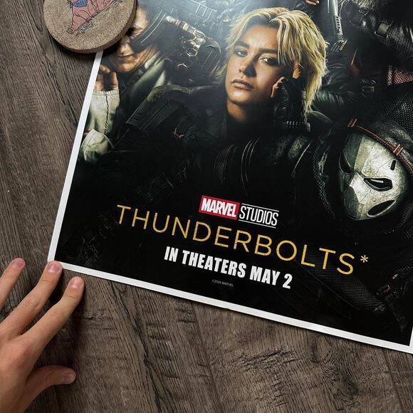 Marvel Thunderbolts Harley Davidson Movie Promo Poster Print - Picture 5 of 7